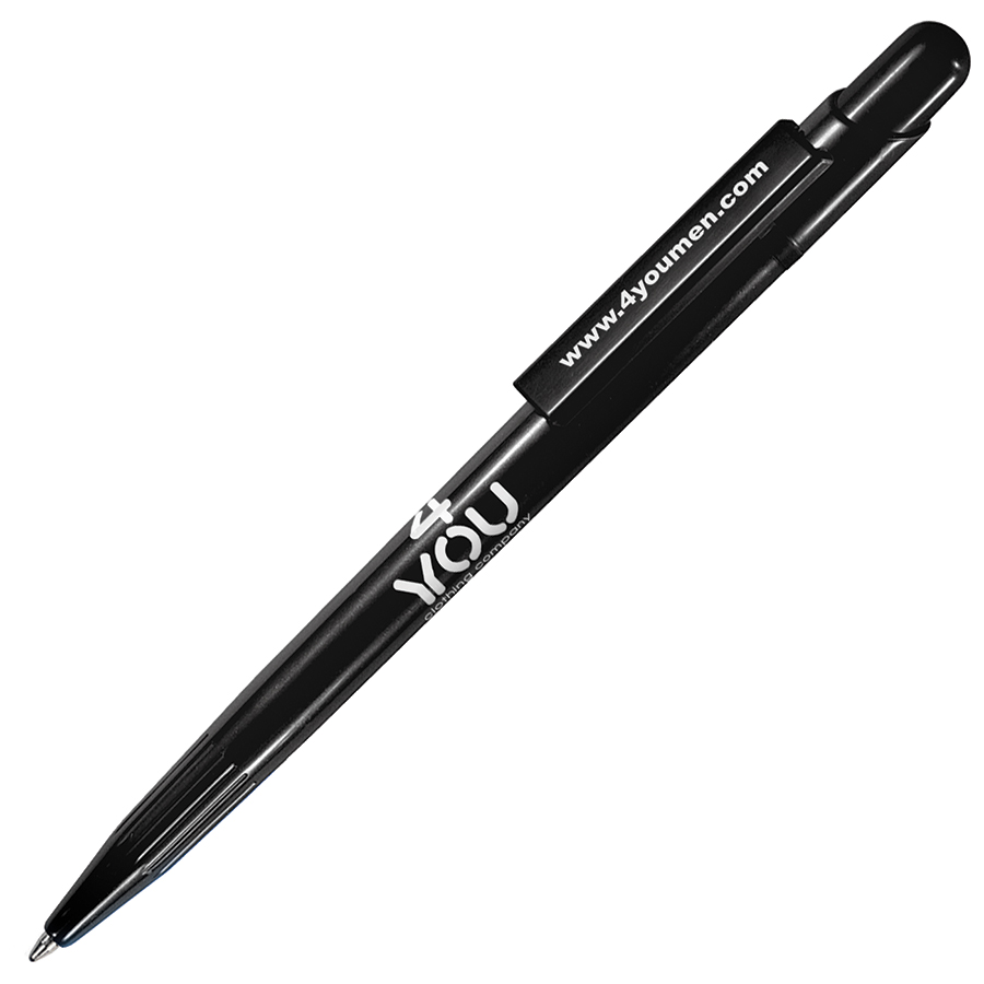 MIR, ручка шариковая, черный, пластик