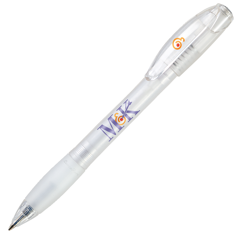 X-5 FROST, ручка шариковая, фростированный белый, пластик