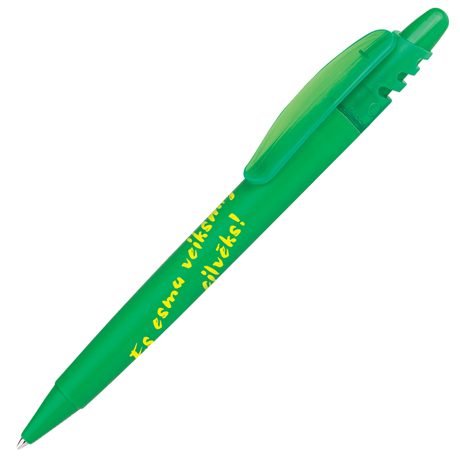 X-8 FROST, ручка шариковая, фростированный зеленый, пластик