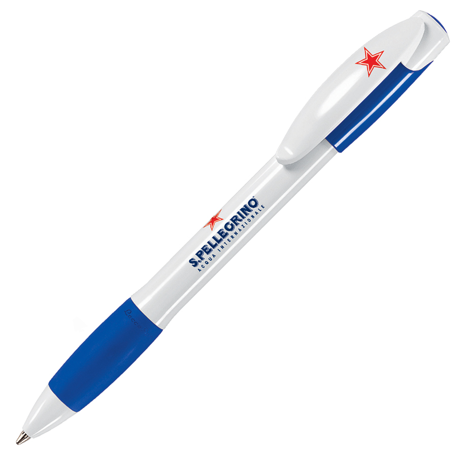 X-5, ручка шариковая, синий/белый, пластик