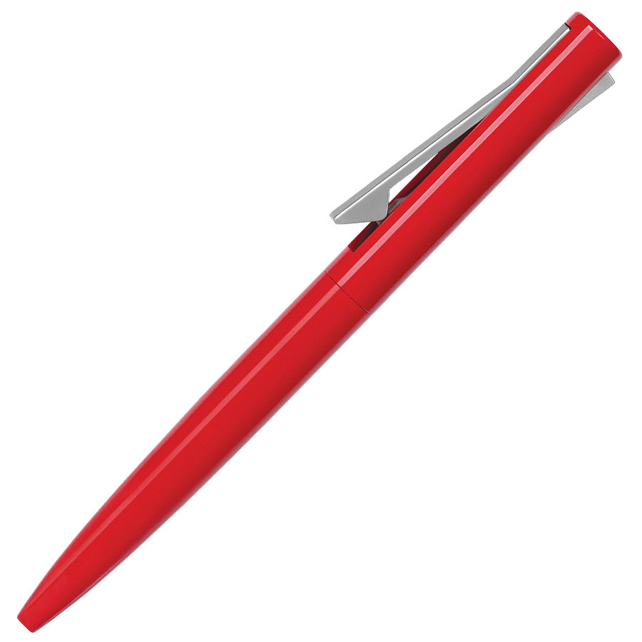 SAMURAI, ручка шариковая, красный/серый, металл, пластик