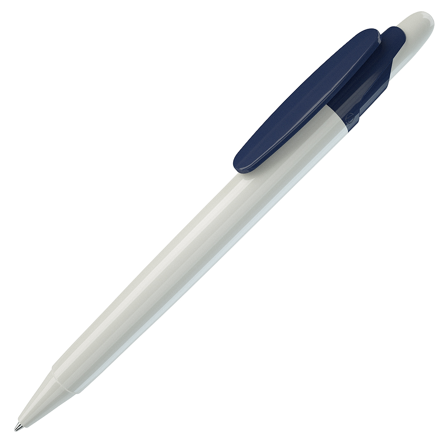 OTTO, ручка шариковая, синий/белый, пластик