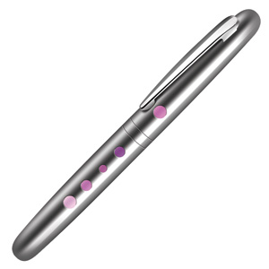 SPOT, ручка шариковая, розовый/хром, металл/пластик