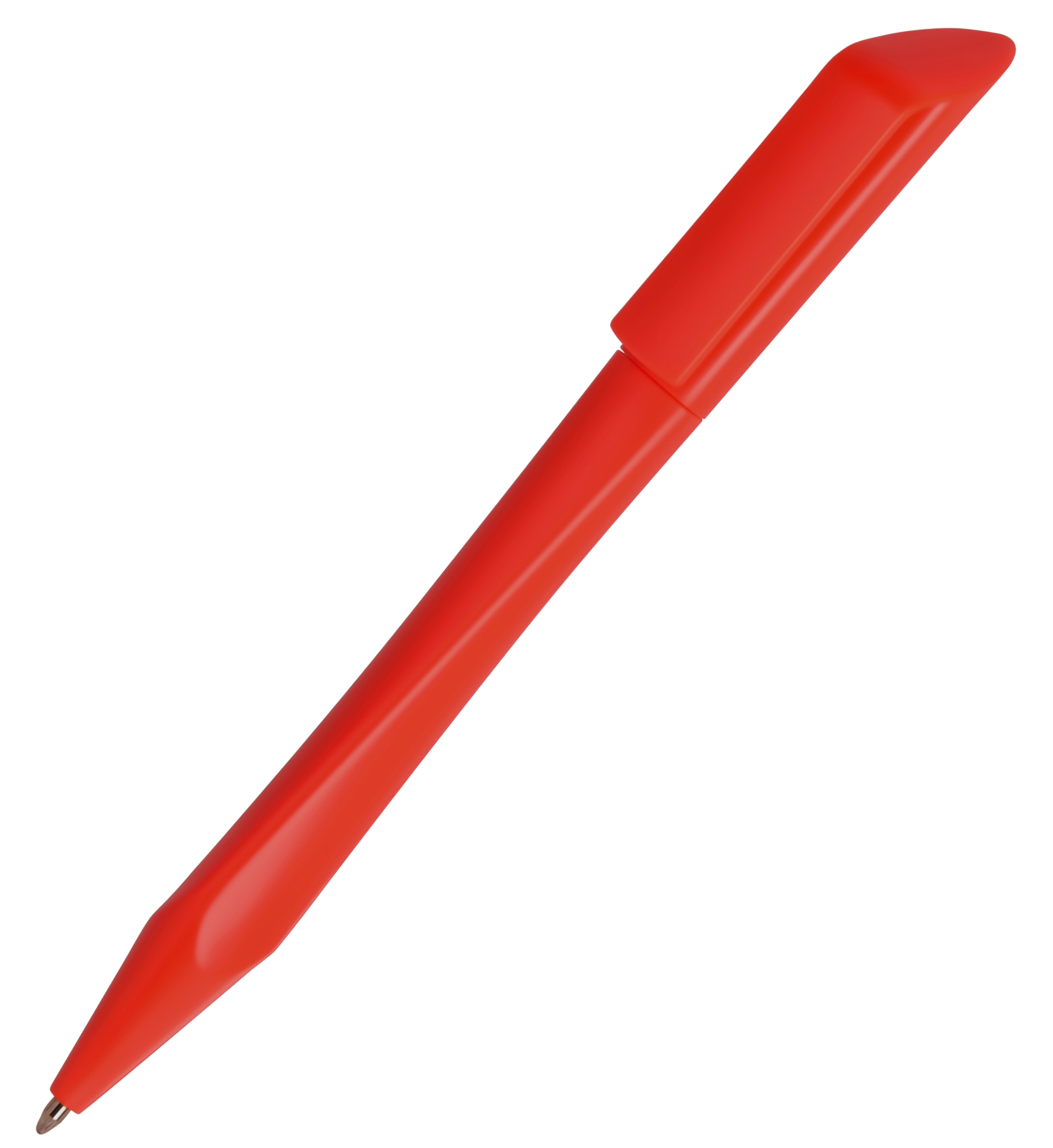 N7, ручка шариковая, красный, пластик