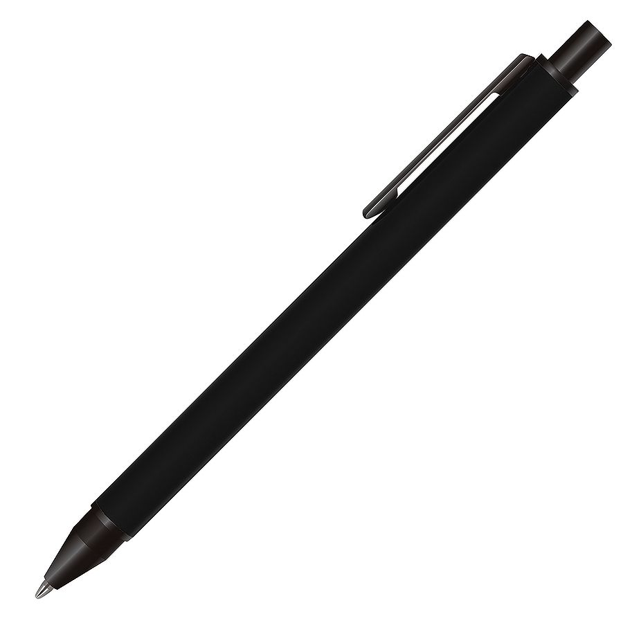 IMPRESS, ручка шариковая, черный, металл  